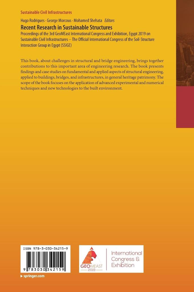 Weitere Ansicht: Recent Research in Sustainable Structures