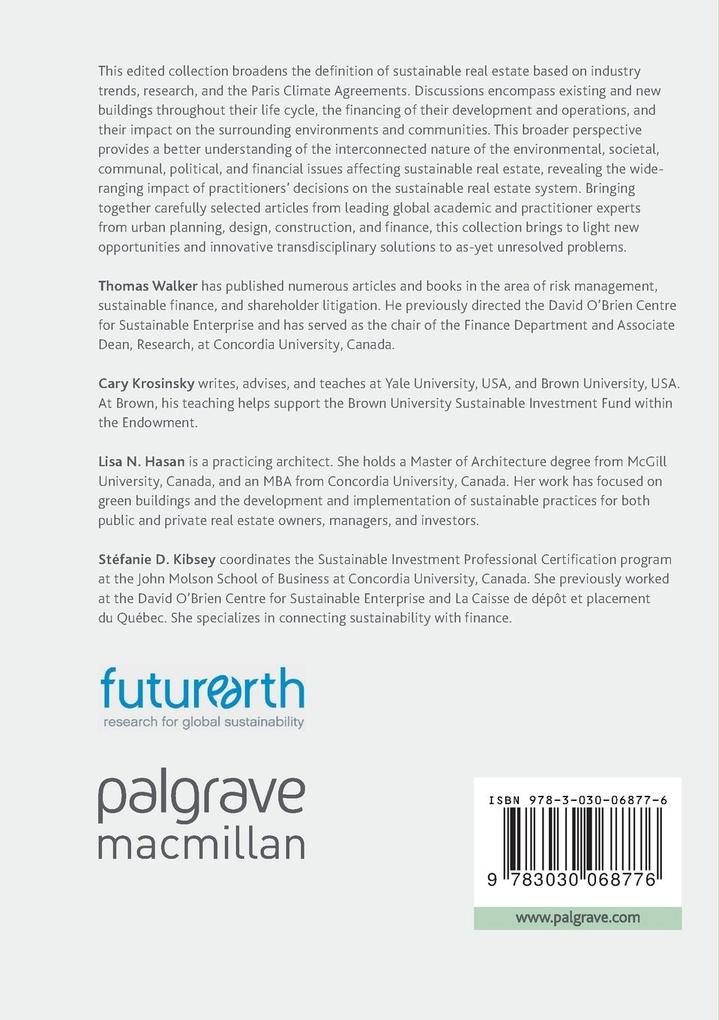 Weitere Ansicht: Sustainable Real Estate