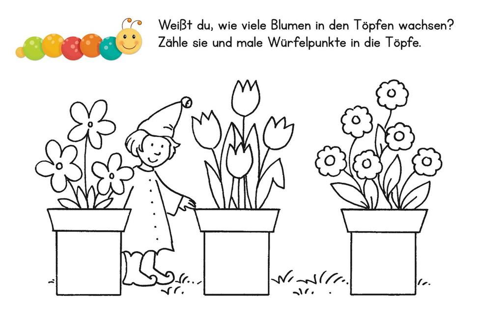 Weitere Ansicht: Lernraupe - Erste Zahlen