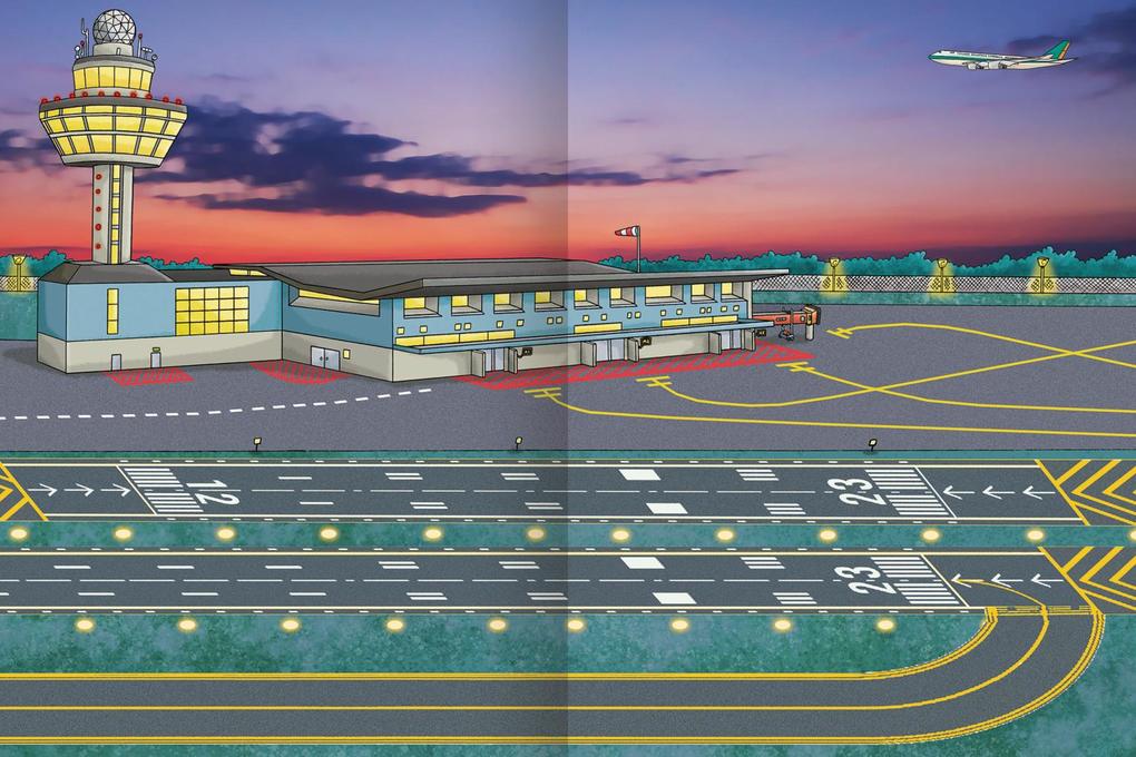 Weitere Ansicht: Erstes Stickern - Flughafen