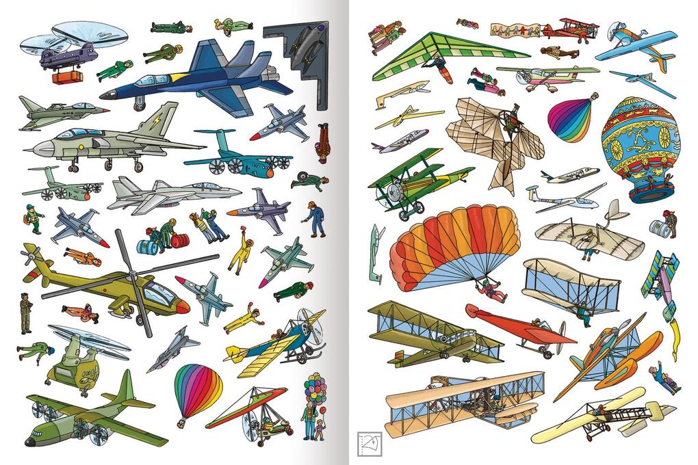 Weitere Ansicht: Erstes Stickern - Flughafen