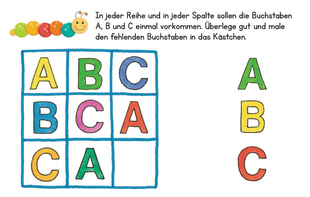 Weitere Ansicht: Lernraupe - Erste Buchstaben