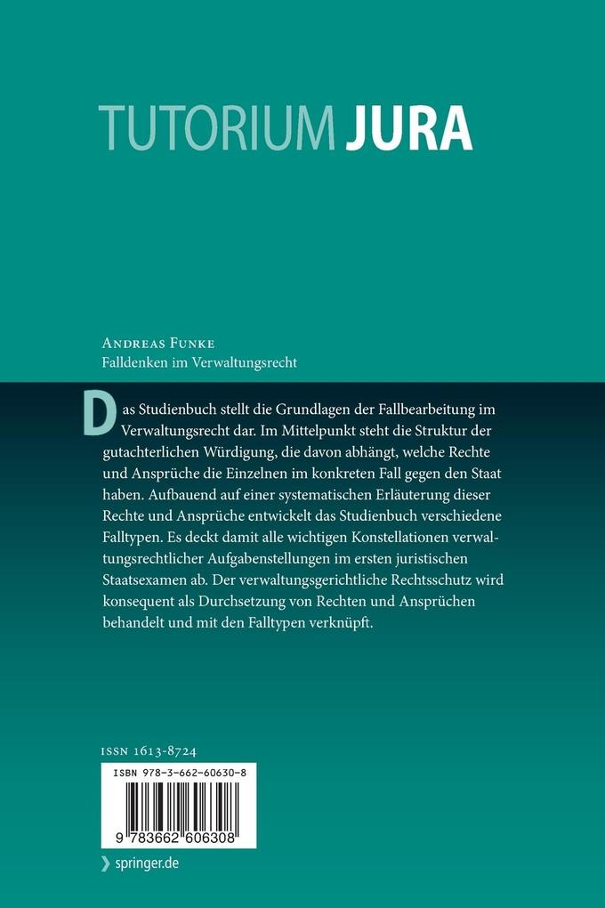 Weitere Ansicht: Falldenken im Verwaltungsrecht | Andreas Funke