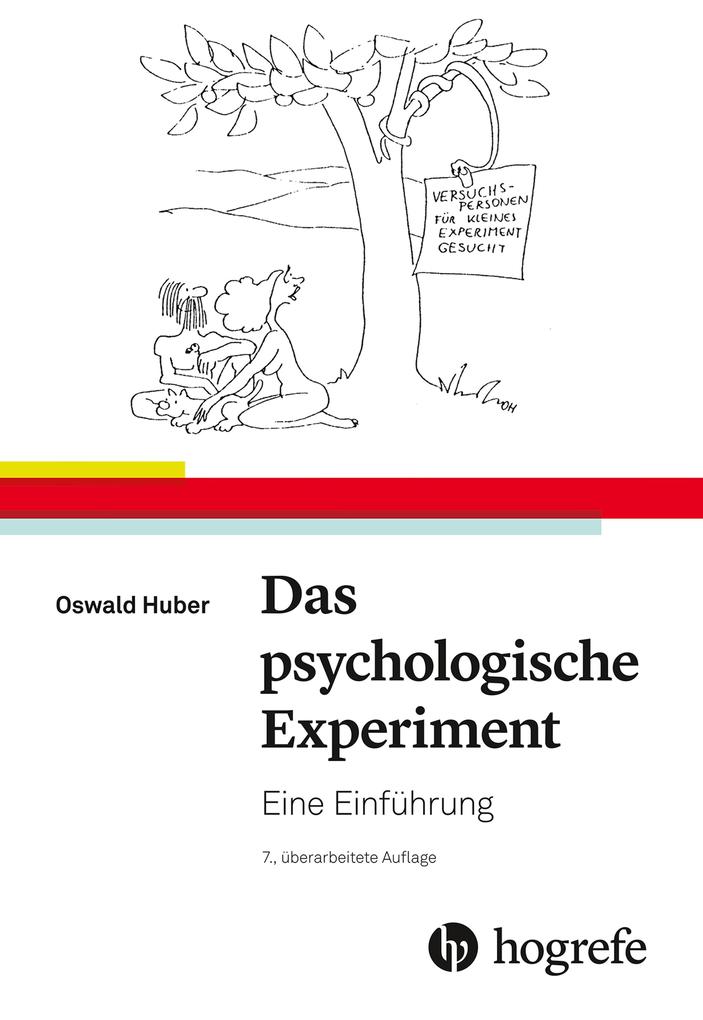 Produktbild: Das psychologische Experiment | Oswald Huber