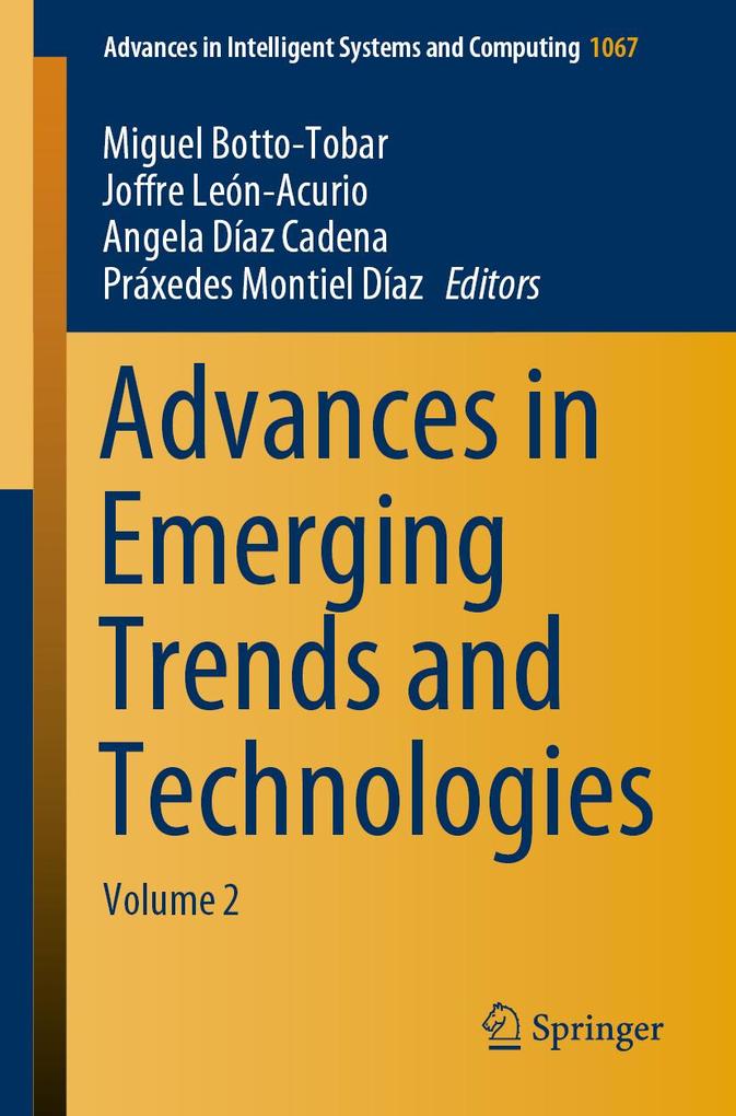 Produktbild: Advances in Emerging Trends and Technologies