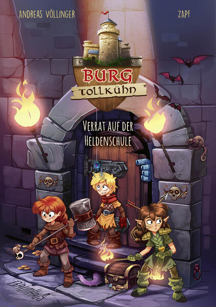 Produktbild: Burg Tollkühn - Verrat auf der Heldenschule | Andreas Völlinger