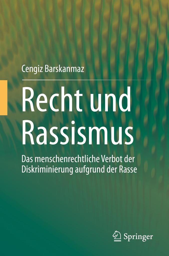 Produktbild: Recht und Rassismus | Cengiz Barskanmaz