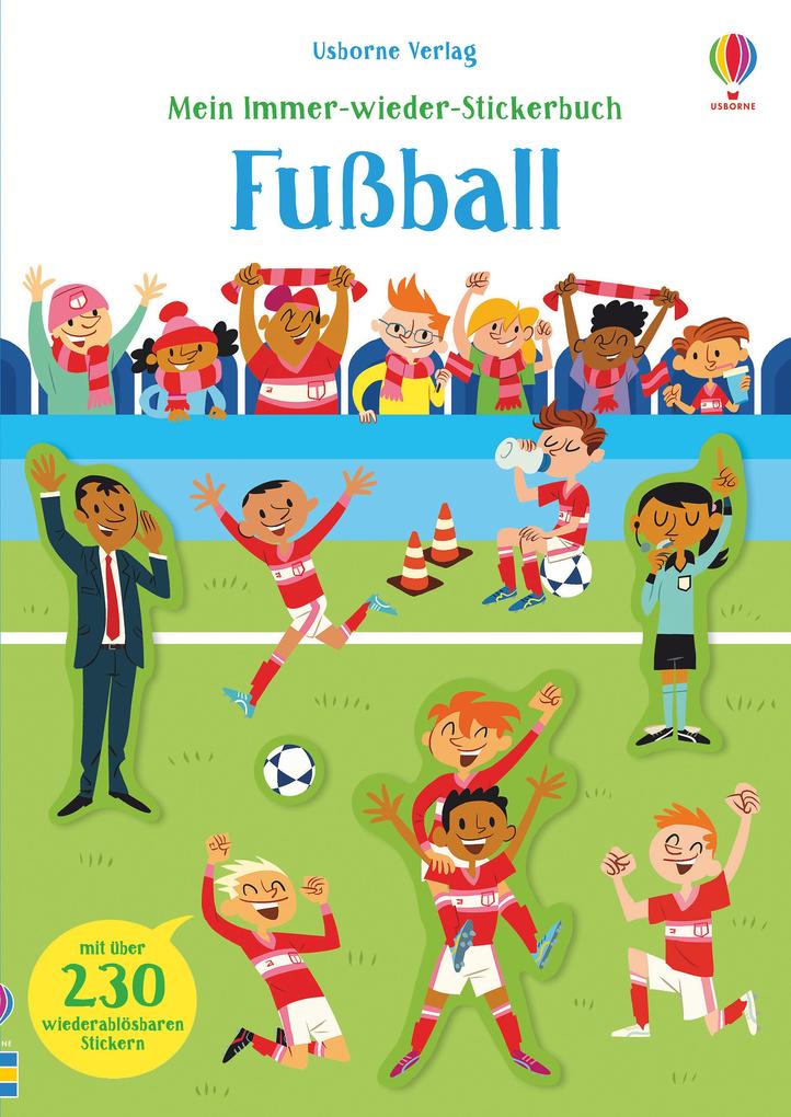Produktbild: Mein Immer-wieder-Stickerbuch: Fußball | Sam Smith