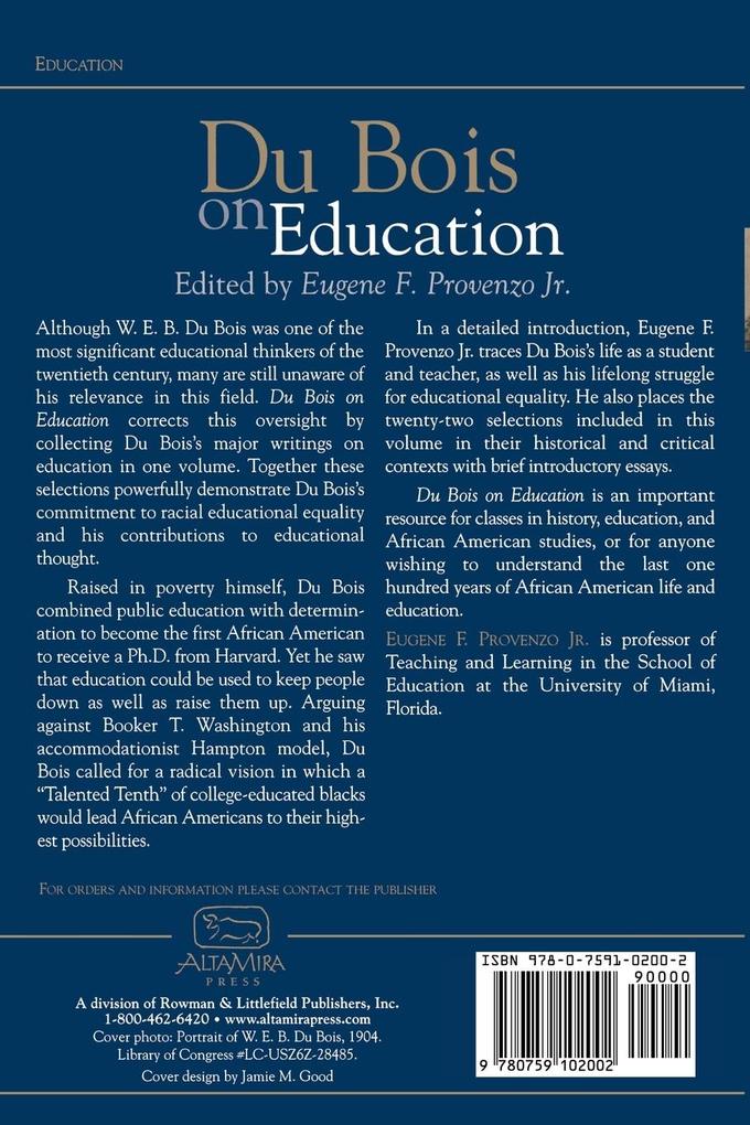 Weitere Ansicht: Du Bois on Education