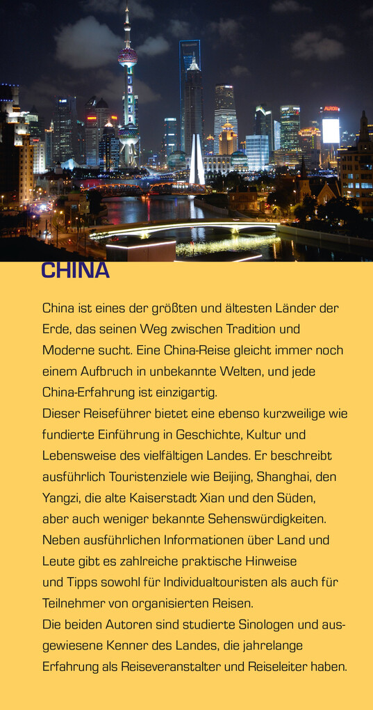 Weitere Ansicht: TRESCHER Reiseführer China Handbuch | Volker Häring, Francoise Hauser