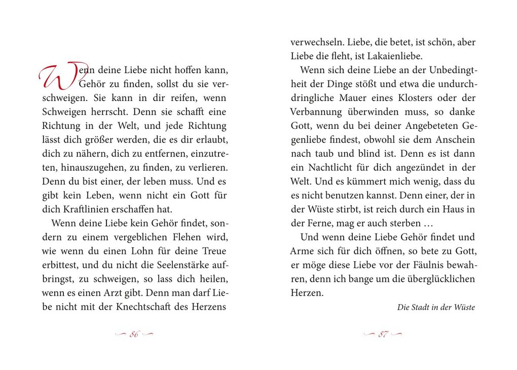 Weitere Ansicht: In Liebe Dein | Antoine de Saint-Exupéry