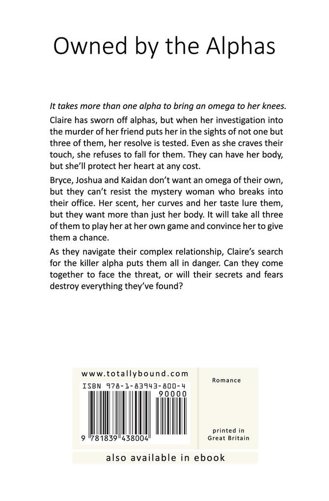 Weitere Ansicht: Owned by the Alphas | Jayce Carter