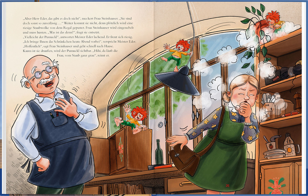 Weitere Ansicht: Pumuckl Bilderbuch "Pumuckl kommt zu Meister Eder" | Ellis Kaut, Uli Leistenschneider