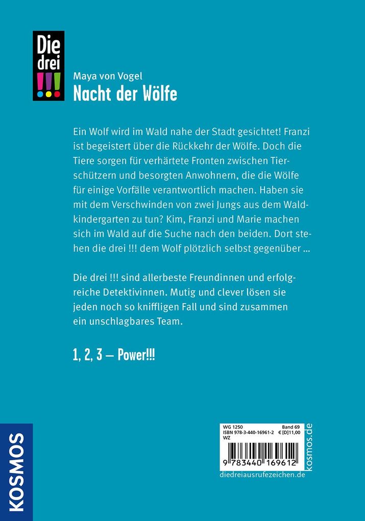 Weitere Ansicht: Die drei !!! 69. Nacht der Wölfe | Maja von Vogel