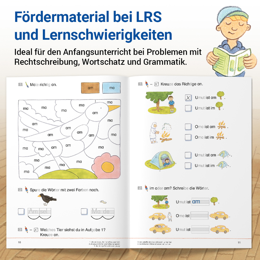 Weitere Ansicht: Das Förderheft Deutsch 1 | Stefanie Drecktrah