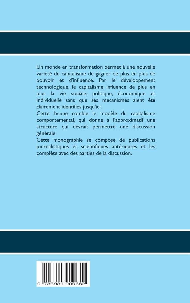 Weitere Ansicht: Premiers fondements du capitalisme comportemental | Andreas Herteux