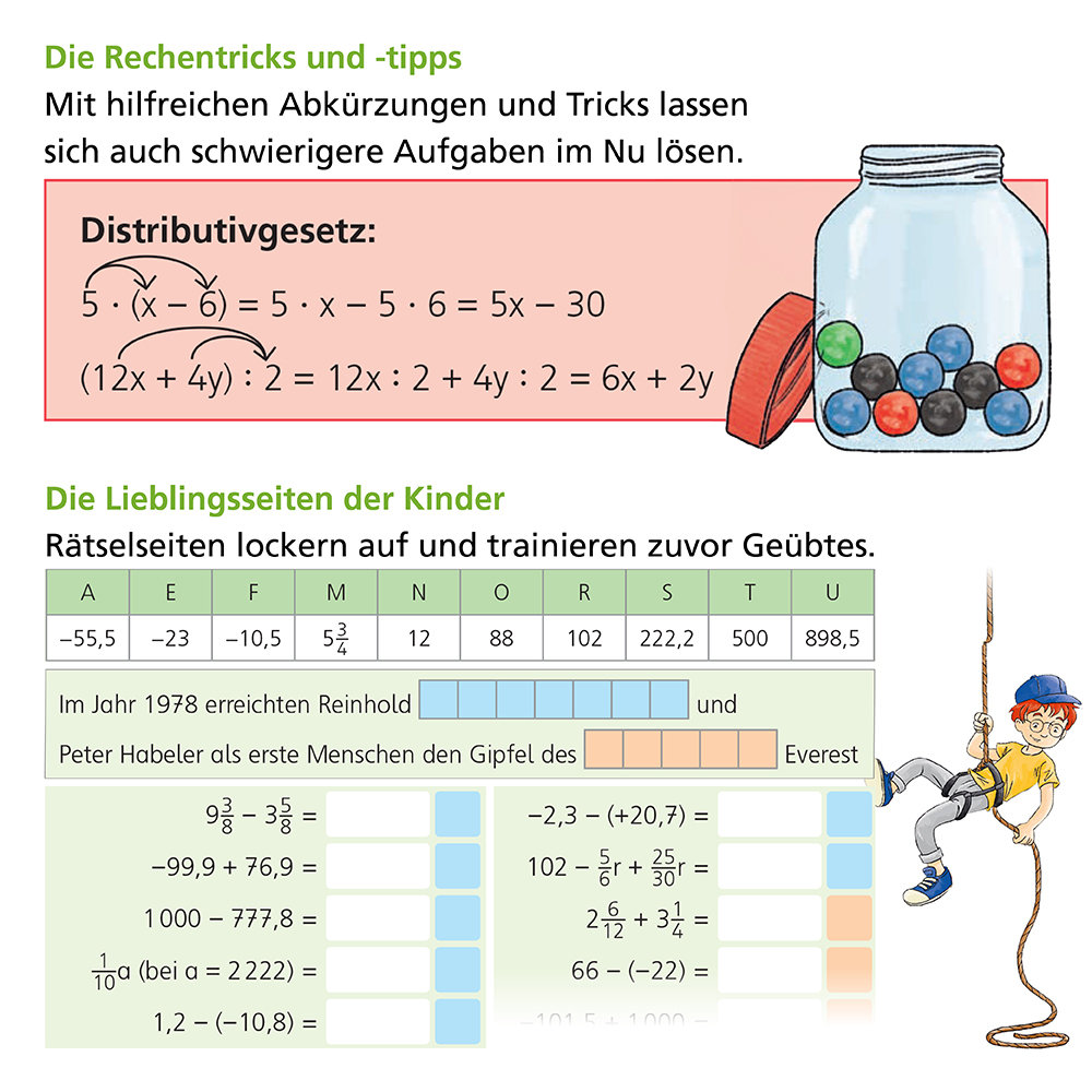 Weitere Ansicht: Das Übungsheft Mathematik 7 | Birgit Kölmel