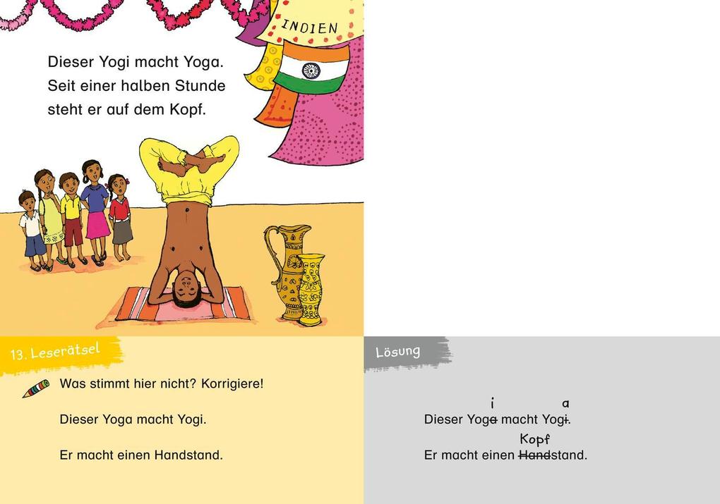 Weitere Ansicht: Duden Leseprofi - 3-Minuten-Leserätsel für Erstleser: Reise um die Welt | Susanna Moll