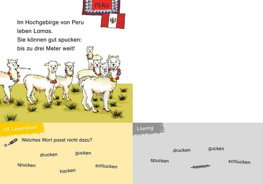 Weitere Ansicht: Duden Leseprofi - 3-Minuten-Leserätsel für Erstleser: Reise um die Welt | Susanna Moll