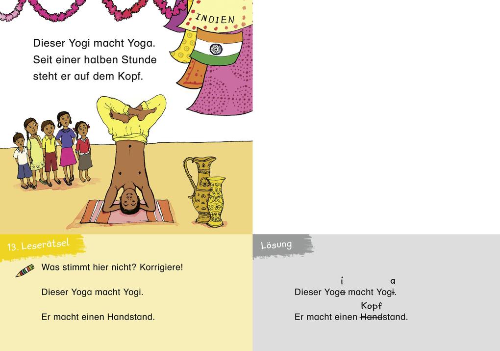 Weitere Ansicht: Duden Leseprofi - 3-Minuten-Leserätsel für Erstleser: Reise um die Welt | Susanna Moll