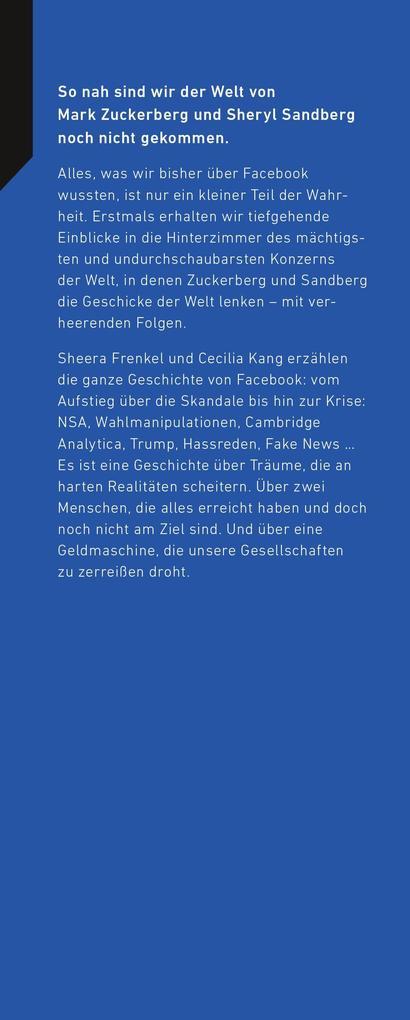 Weitere Ansicht: Inside Facebook | Sheera Frenkel, Cecilia Kang