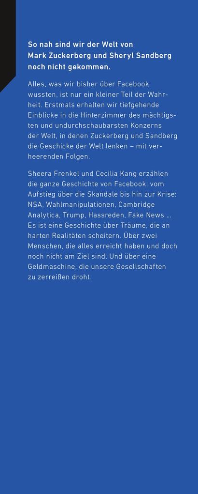 Weitere Ansicht: Inside Facebook | Sheera Frenkel, Cecilia Kang
