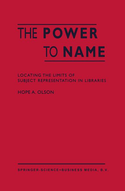 Weitere Ansicht: The Power to Name | H.A. Olson