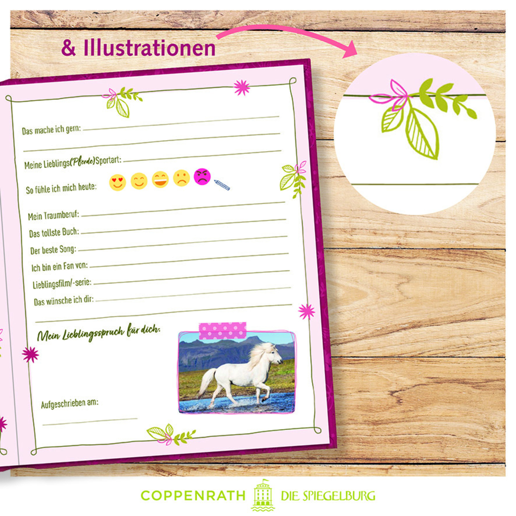 Weitere Ansicht: Freundebuch - Pferdefreunde - Meine Freunde