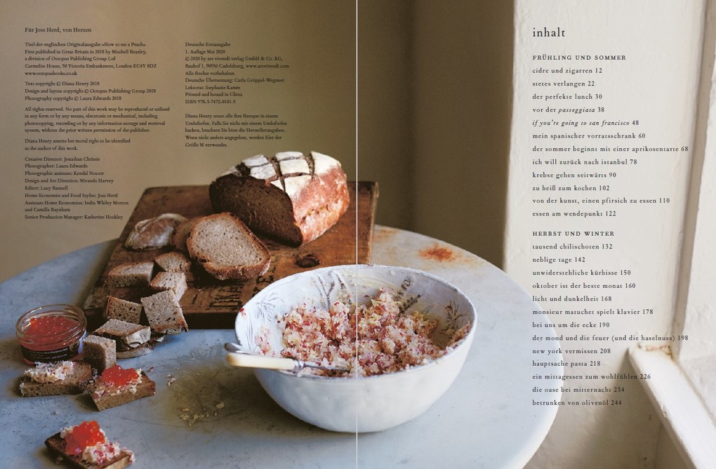 Weitere Ansicht: Von der Kunst einen Pfirsich zu essen | Diana Henry