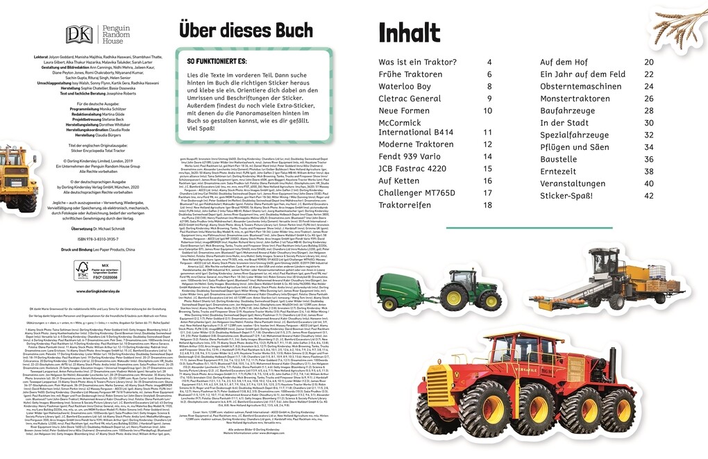 Weitere Ansicht: Sticker-Lexikon. Traktor & Co.