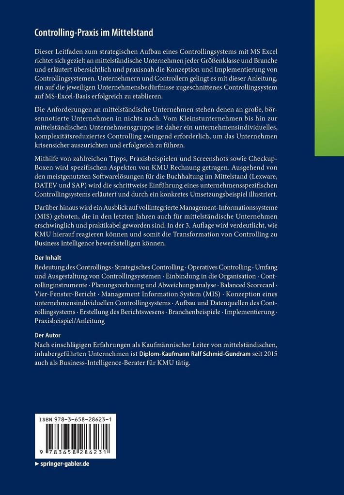 Weitere Ansicht: Controlling-Praxis im Mittelstand | Ralf Schmid-Gundram