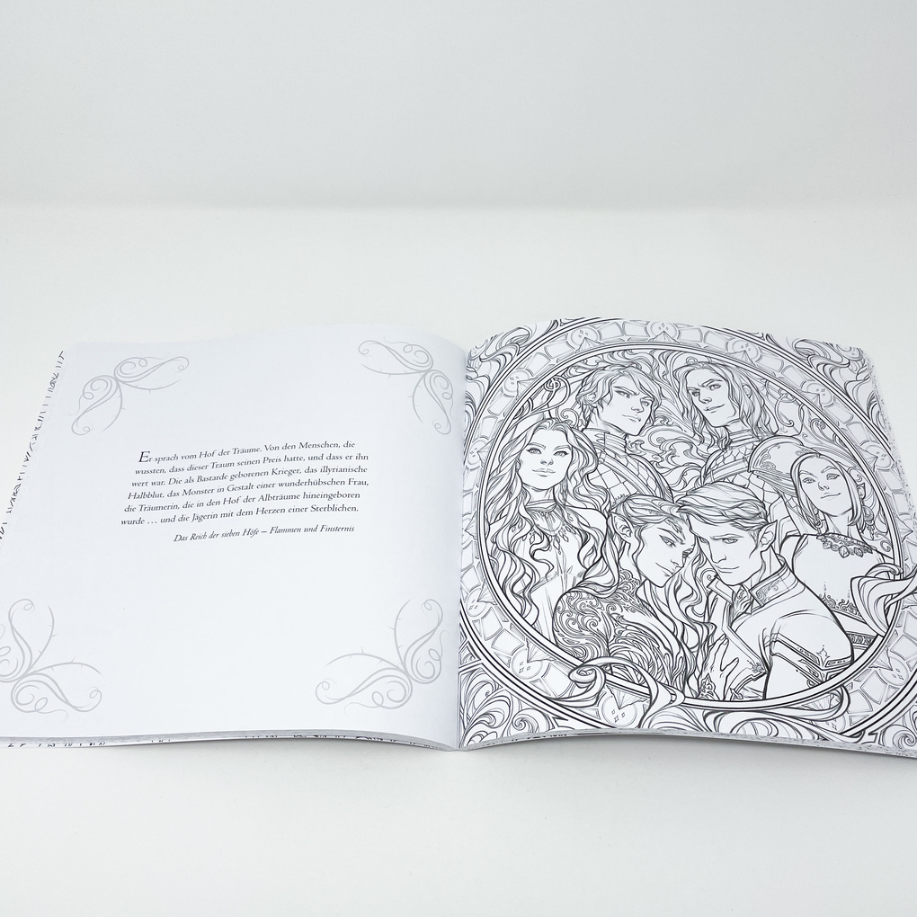 Weitere Ansicht: Das große "Das Reich der Sieben Höfe" Fanbuch | Sarah J. Maas