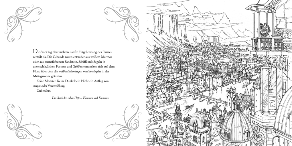 Weitere Ansicht: Das große "Das Reich der Sieben Höfe" Fanbuch | Sarah J. Maas