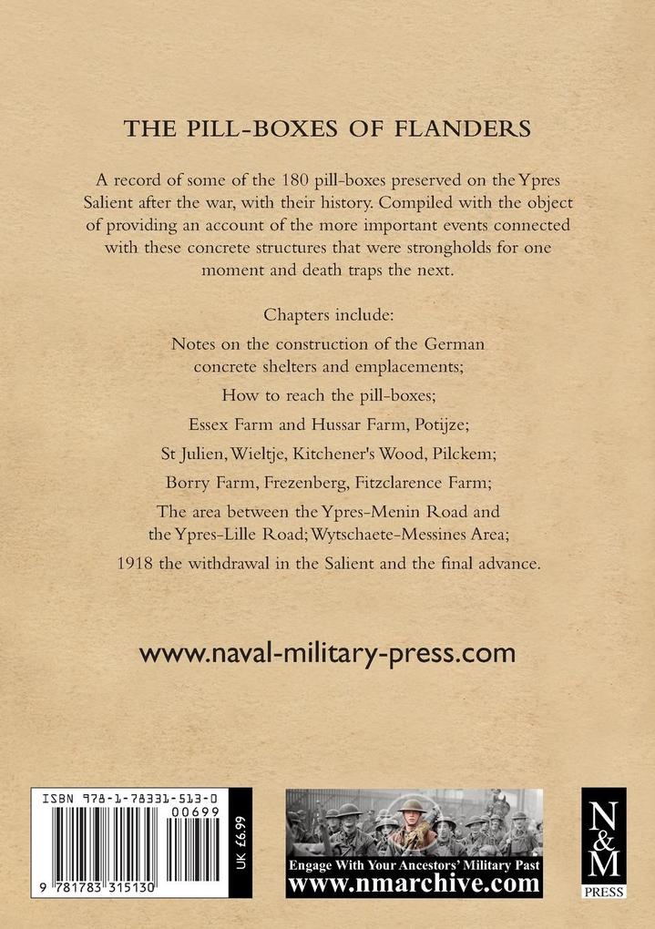 Weitere Ansicht: THE PILL-BOXES OF FLANDERS | E. G. L. Thurlow