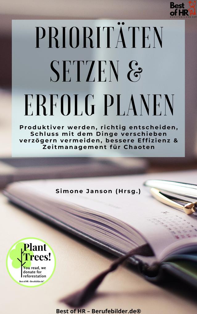 Produktbild: Prioritäten setzen & Erfolg planen | Simone Janson