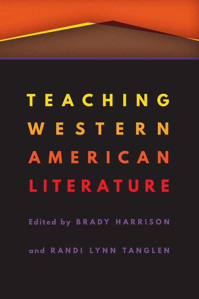 Produktbild: Teaching Western American Literature