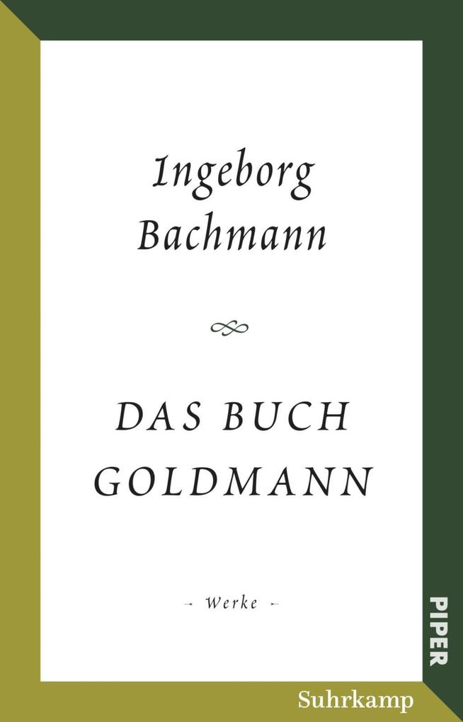 Produktbild: Das Buch Goldmann | Ingeborg Bachmann