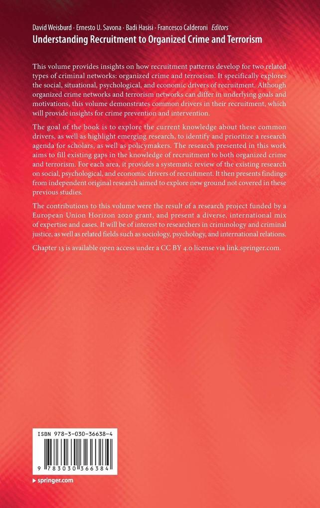 Weitere Ansicht: Understanding Recruitment to Organized Crime and Terrorism