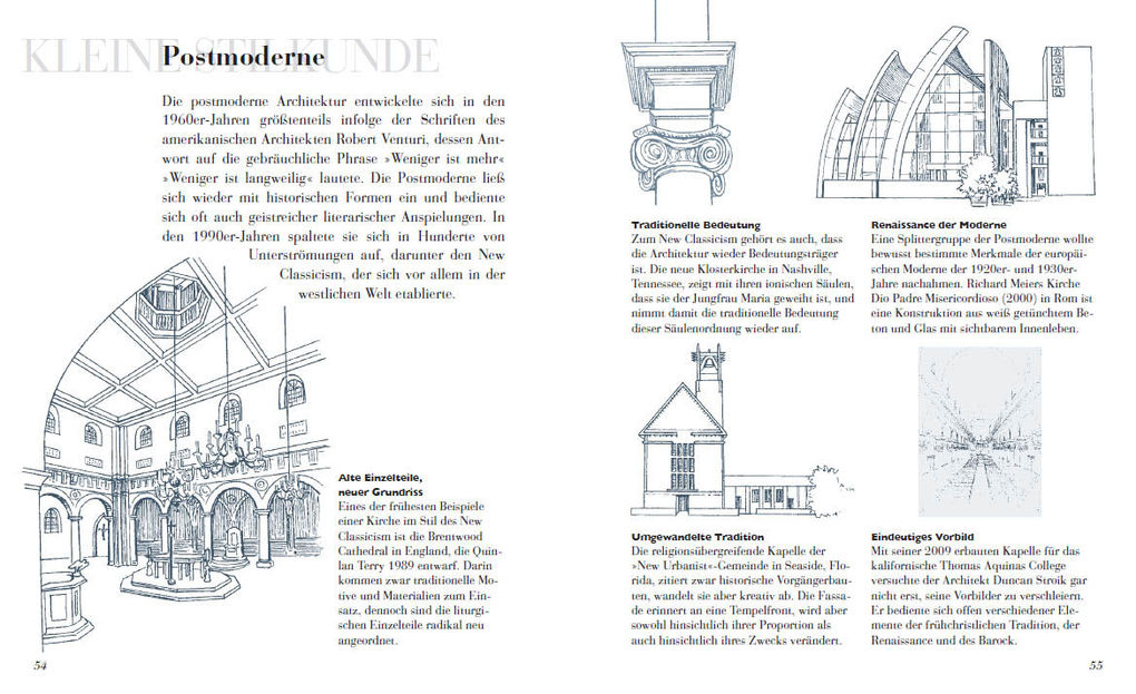Weitere Ansicht: Kirchen - verständlich gemacht. Eine illustrierte und verständliche Baustilkunde zur christlichen Architektur: Kathedralen, Kapellen, Klöstern, Abteien und Tempeln. Mit Grund- und Aufrissen, Detail- und Gesamtansichten | Denis McNamara