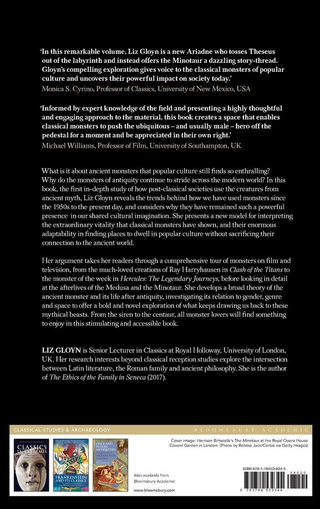 Weitere Ansicht: Tracking Classical Monsters in Popular Culture | Liz Gloyn