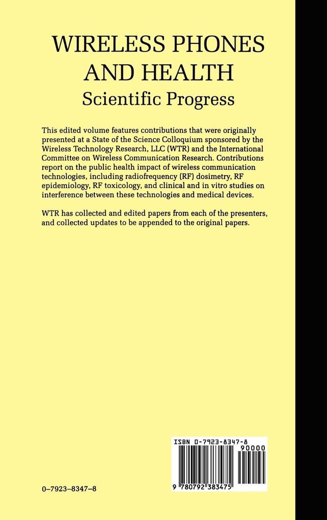 Weitere Ansicht: Wireless Phones and Health