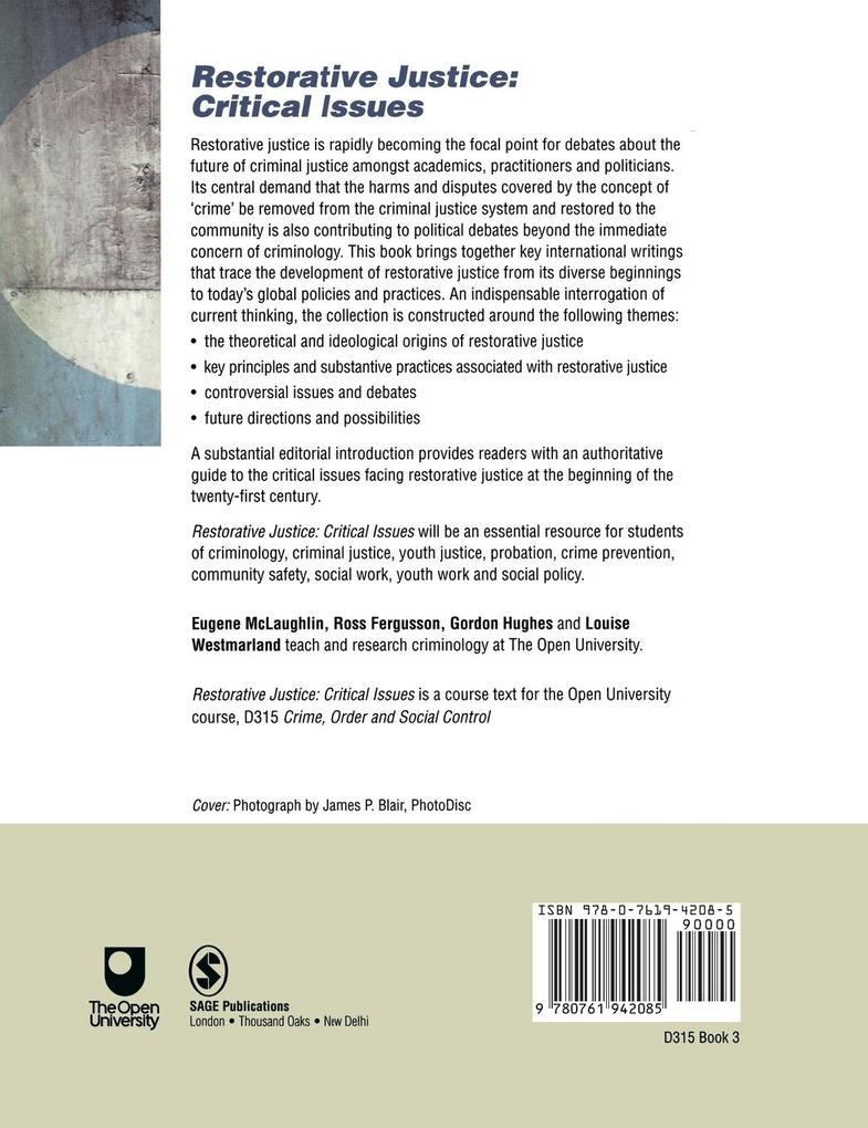 Weitere Ansicht: Restorative Justice