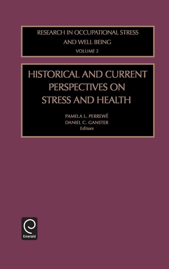 Produktbild: Historical and Current Perspectives on Stress and Health