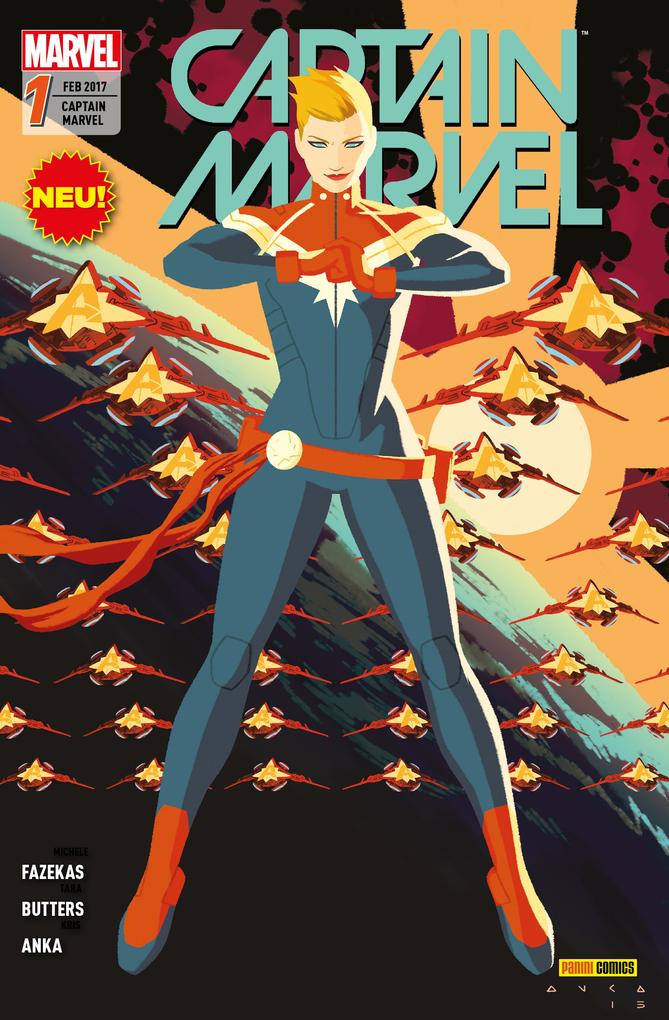 Produktbild: Captain Marvel Band 1 - Wächterin der Erde | Michele Fazekas