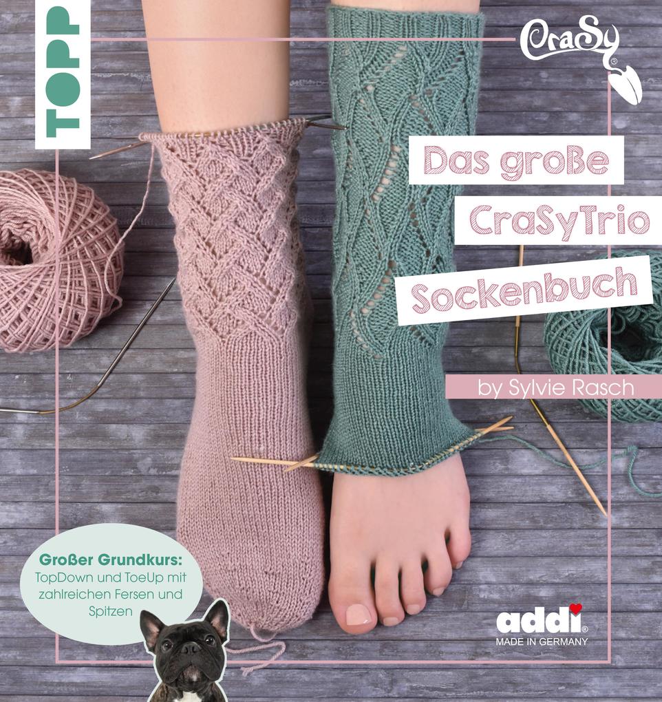 Produktbild: Das große CraSyTrio-Sockenbuch | Sylvie Rasch
