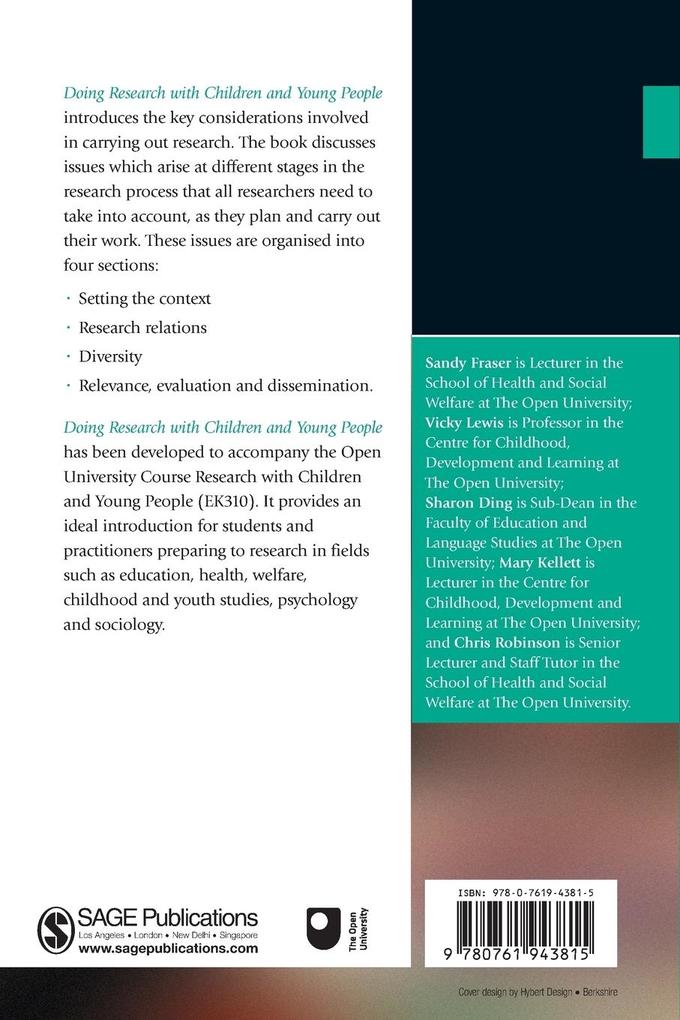 Weitere Ansicht: Doing Research with Children and Young People