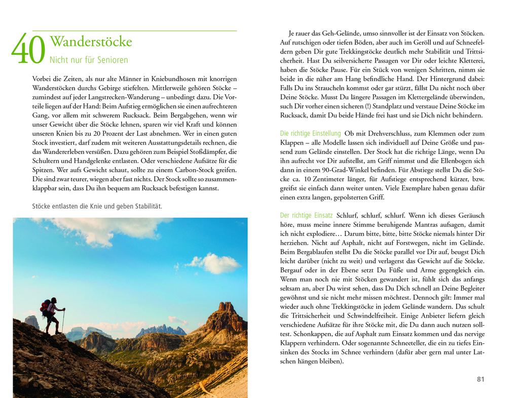 Weitere Ansicht: 101 Dinge, die ein Alpenüberquerer wissen muss | Nina Ruhland