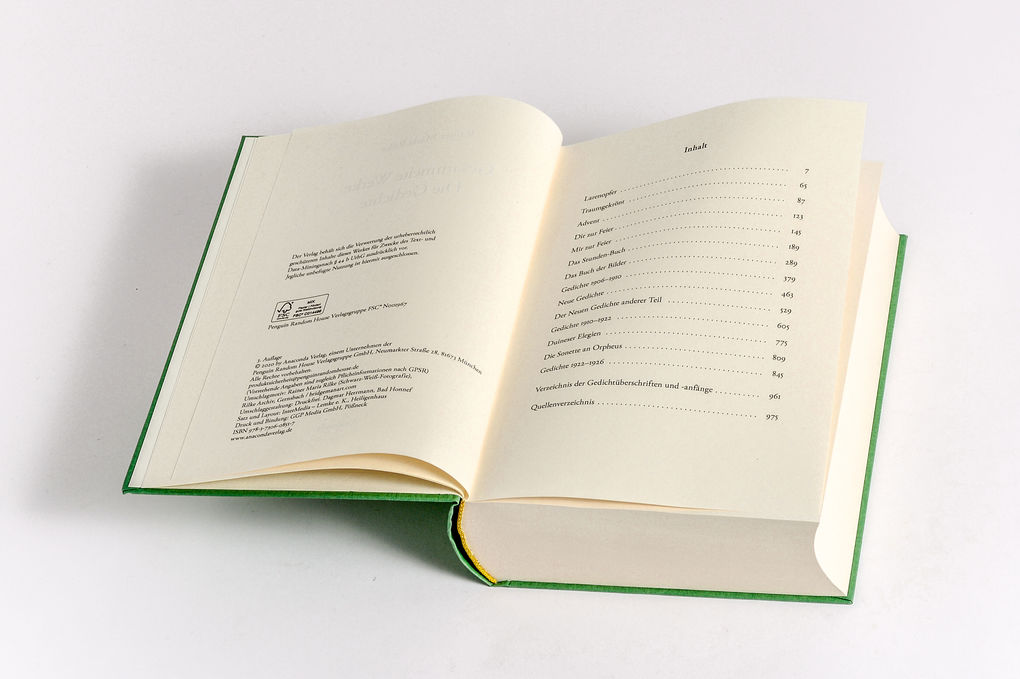 Weitere Ansicht: Gesammelte Werke. Die Gedichte. | Rainer Maria Rilke