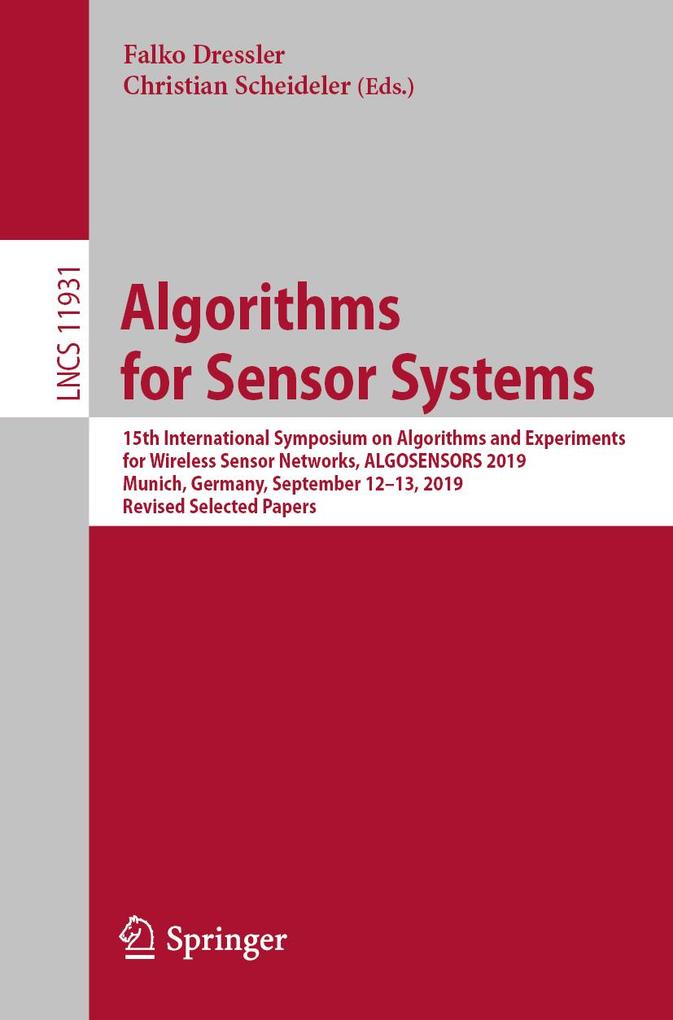 Produktbild: Algorithms for Sensor Systems