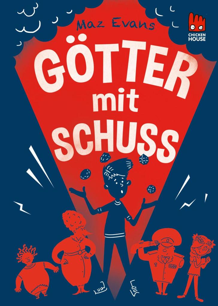Produktbild: Die Chaos-Götter 4: Götter mit Schuss | Maz Evans